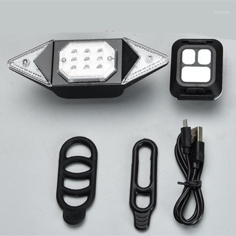 

Bike Lights Turn Signals Remote Control Bicycle Direction Indicator MTB LED Rear Light USB Rechargeable Cycling Taillight