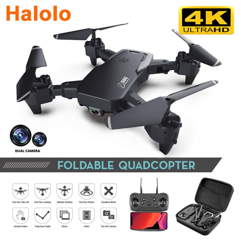 

2020 NEW Drone 4k HD Wide Angle Camera 1080P WiFi fpv Drone Dual Camera Quadcopter Height Keep Dron Helicopter Toy