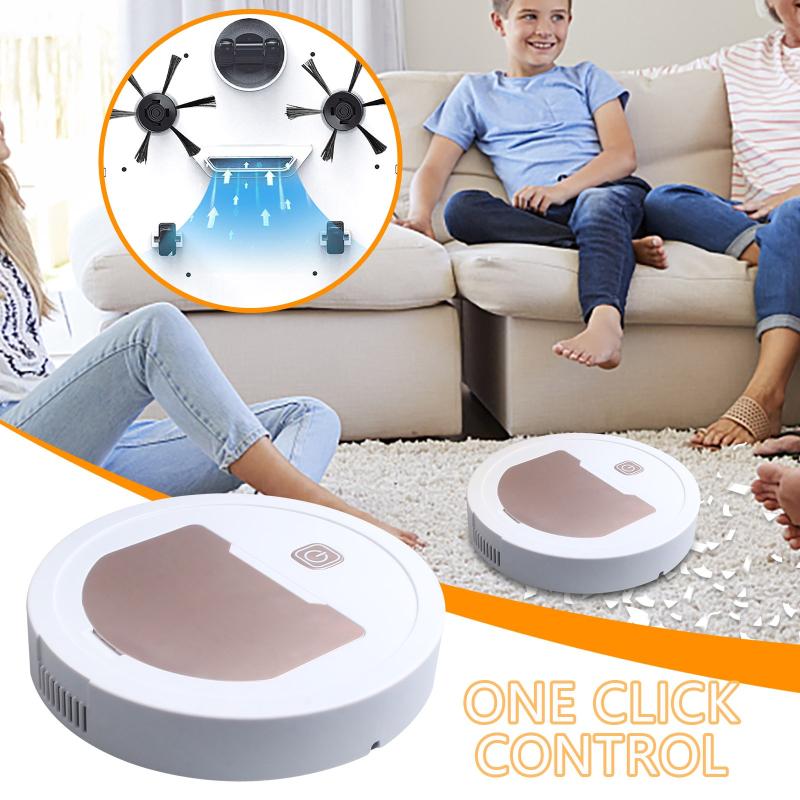 

Rechargeable Vacuum Cleaner Smart Floor 3-in-1 Auto Sweeping Robot Multifunctional Cleaner Dry Wet Sweeping Robot#G30