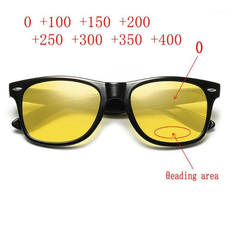 

2020 New Luxury Bifocal Reading Glasses Men's Driving Shades Male Sun Glasses Vintage Night Vision Driving Fishing Sunglasses NX1