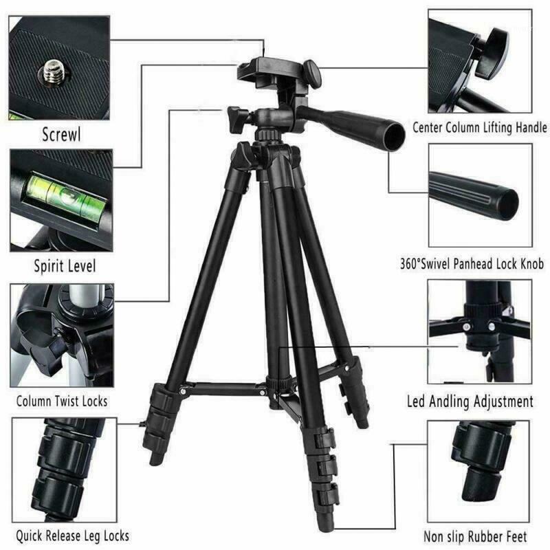 

Lightweight Camera Tripod For Mobile Tripod Camera Portable With Bluetooth Remote Contro Desktop Cam Stand Holder For Smartphone1