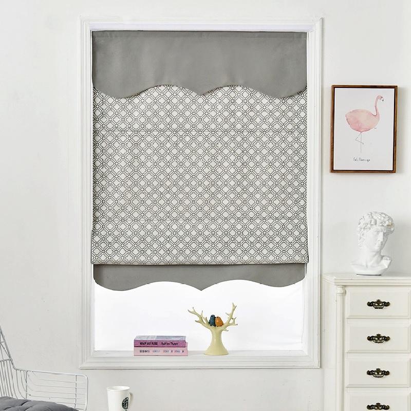 

Blackout Roman Blinds Curtain RM28 Customize Size North America Style