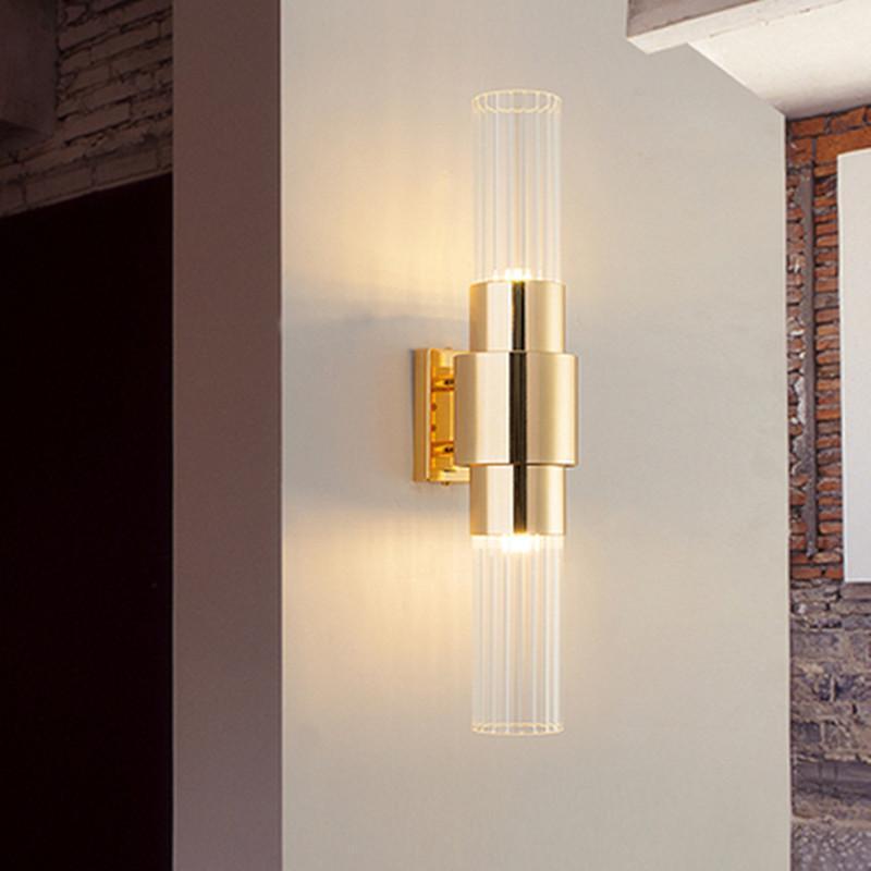 

Fashion Wall Lamp Modern LED Wall Light Creative Glass Lampshade sconce For Hotel Villa Is Luxurious Sconces Lighting1
