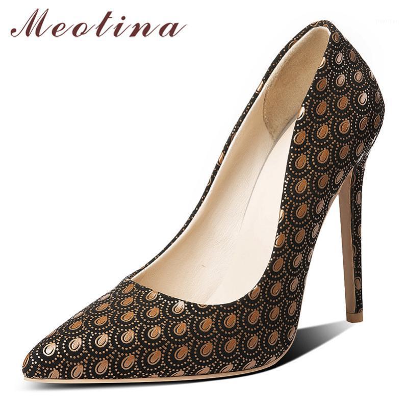 

Meotina High Heels Women Shoes Mixed Colors Thin High Heels Party Shoes Buckle Pointed Toe Pumps Lady Black New Plus Size 33-461
