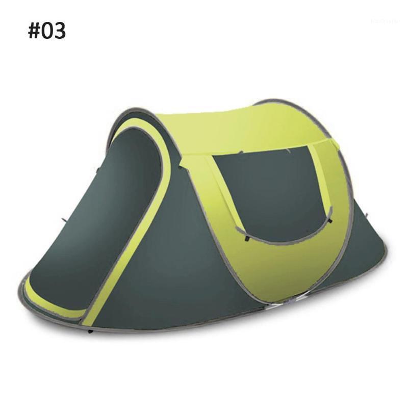 

UV Protection Camping Tent 3-4 People Automatic Windproof Waterproof Automatic -up Tent Family Outdoor Instant Setup New1