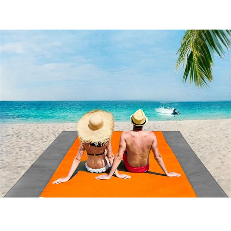 

Portable Picnic Beach Mat Pocket Blanket Waterproof Beach Mat Blanket Ground Mattress Outdoor Picnic Camping Tent