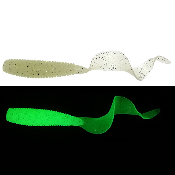 10Pcs/lot Soft Worms Fishing Artificial Silicone Lure with Salt Smell Carp Bass Pesca Fishing Takcle-image-620613818
