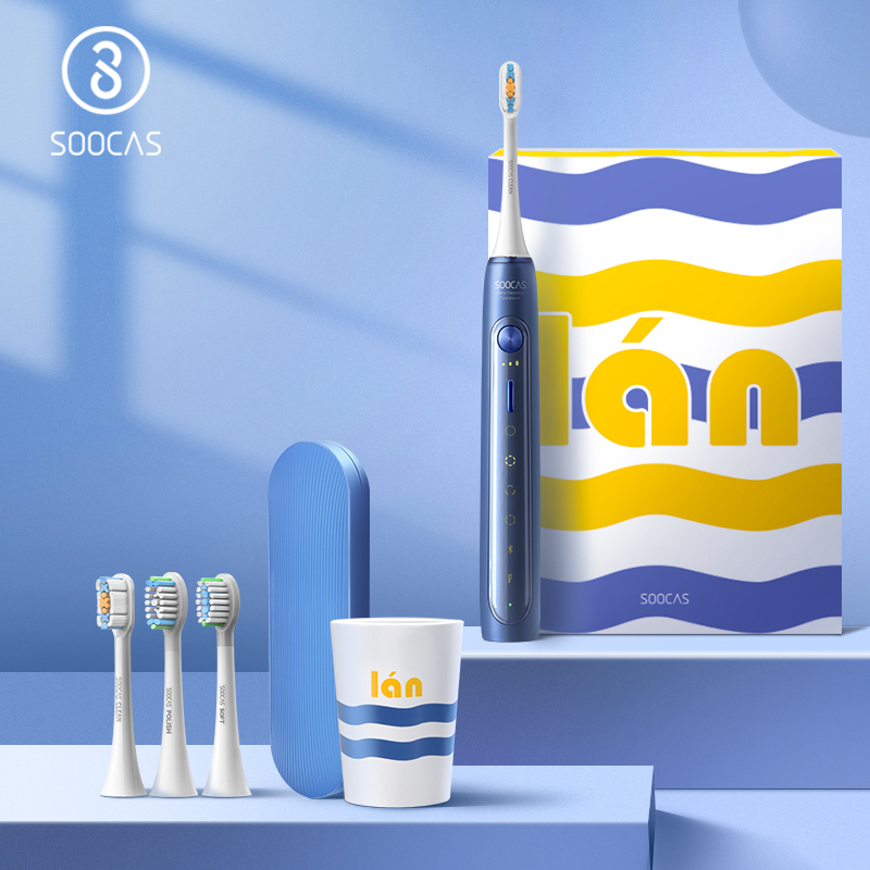 SOOCAS X5 Electric Toothbrush Sonic Toothbrush Brush Teeth rechargeable NFC Smart Control Automatic Toothbrush 12 modes IPX7 201114-image-635180785