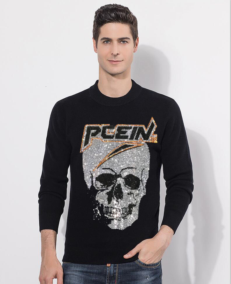 

New Knit Pattern Solid Pullovers Casual Male Kni Winter Brand Diamond Black Sweater Hot Eznd, Beige