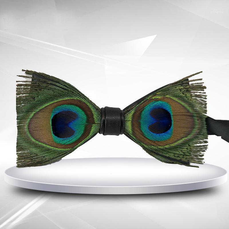 

Neck Ties ORINERY 2021 Designer Peacock Feather Men Bowtie Luxury Mens Wedding Party Bow Tie Male Dress Shirt Accessories Gift1