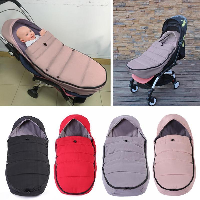 

Baby Stroller Sleepsacks Sleeping Bag Waterproof Mini Uterine Style Adjustable Size Warm Newborn Wheelchair Envelope Footmuff