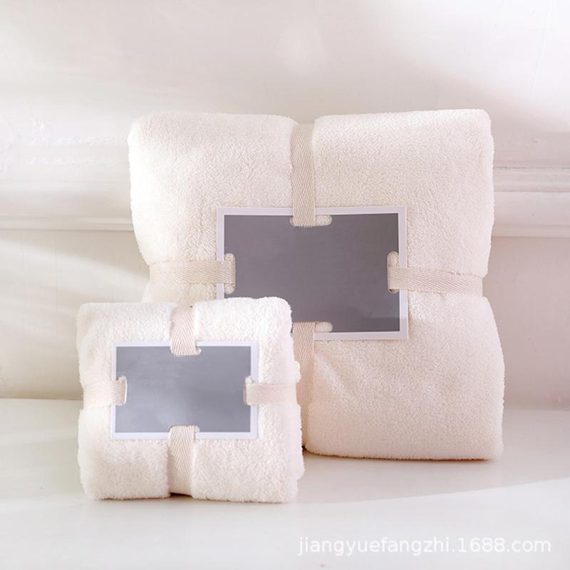 

Bathroom Shower Towels Pure Color Towel Soft Fluffy Water Absorbent Fast Drying Bath Towel Hand Towels Coral Fleece Plush1, Rr