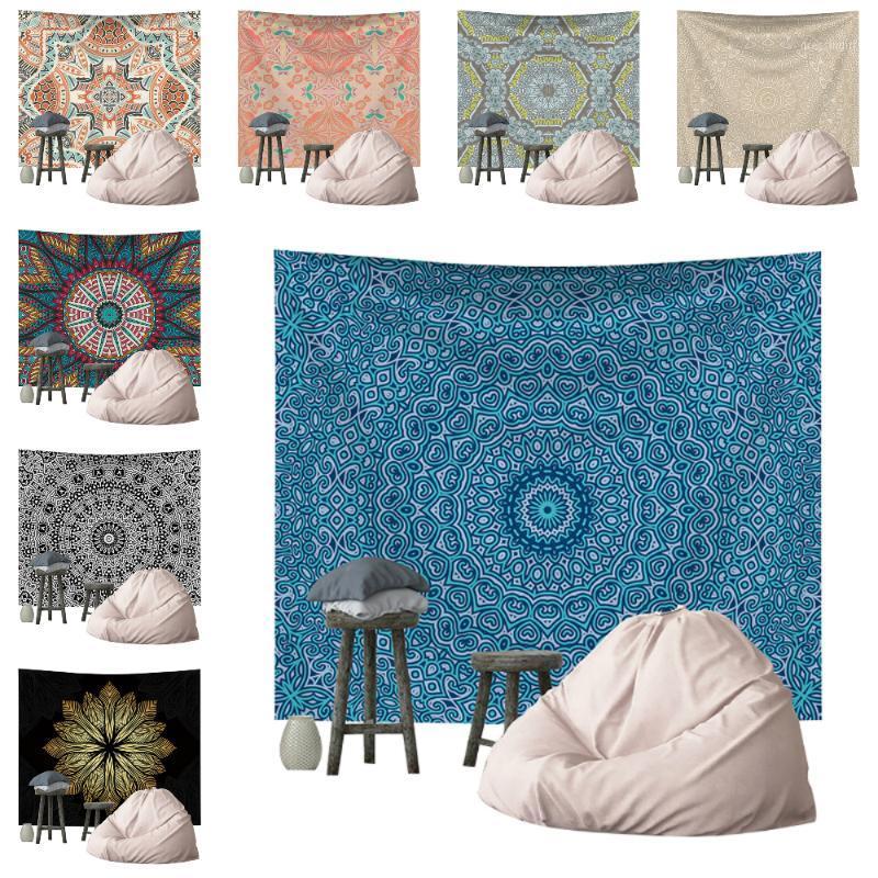 

Mandala Series Printed Wall Hanging Tapestry Polyester Blanket Art Background Rug Beach Towel Decorative Tapestry1
