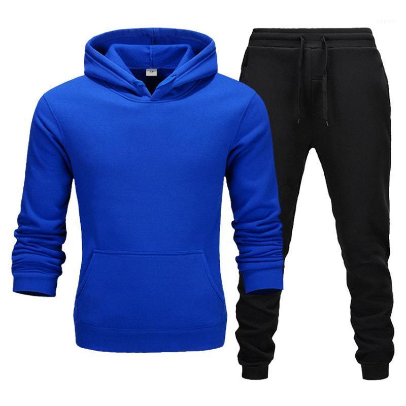 

New Men Hoodies Suit Tracksuit Sweatshirt Suit Fleece Hoodie+Sweat pants Jogging Homme Pullover 3XL Sporting Male1, 12