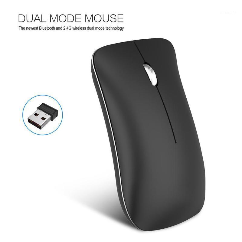 

Portable 2.4G Dual Mode Rechargeable Wireless Bluetooth Computer Notebook Mouse Rechargeable silent Bluetooth mouse1