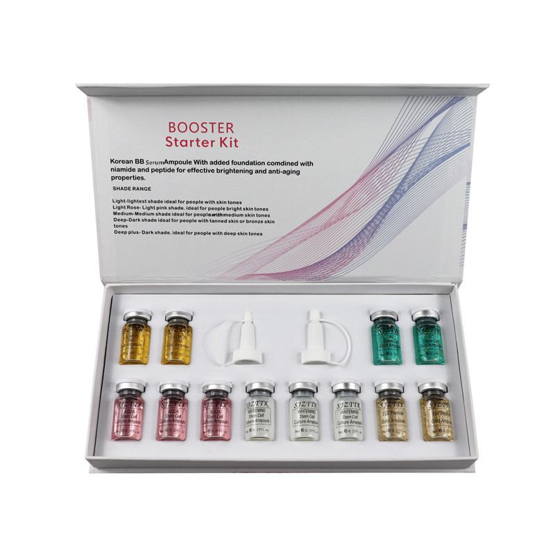 

Beauty Items BB MESO DERMA BOOSTER & GLOW Kit Serum 8ml X 12pcs