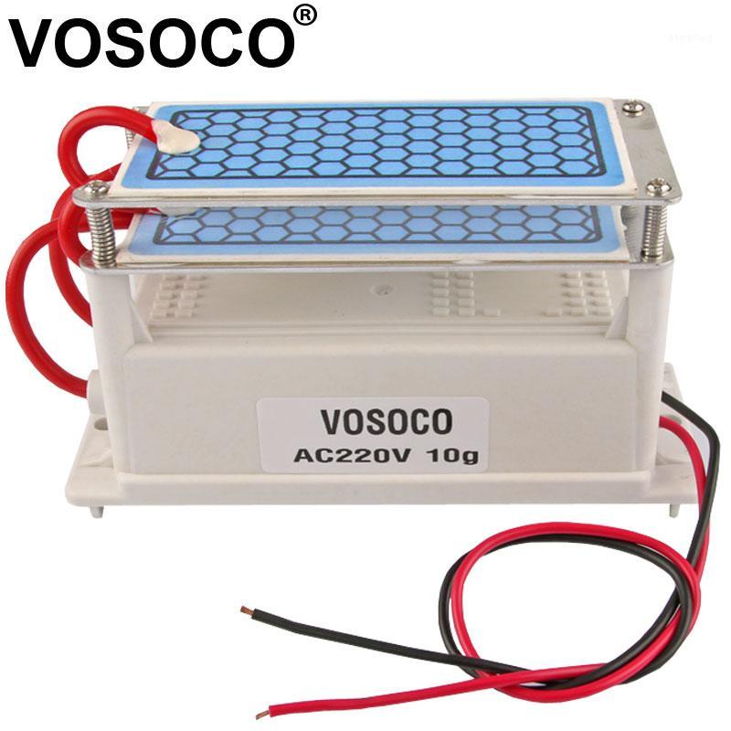 

Ozone Generator 220V 10g Integrated Long Life Ceramic Plate Ozonizer for water Air sterilize Purifier treatment Ozone machine1