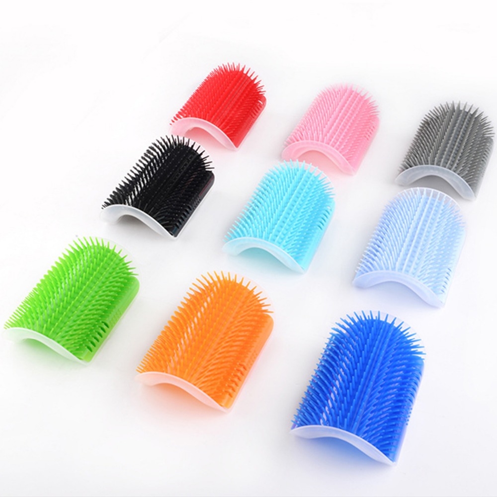 

Cats Brush Corner Cat Massage Self Grooming Comb Brush Cat Rubs the Face with a Tickling Comb Cat Pet Products