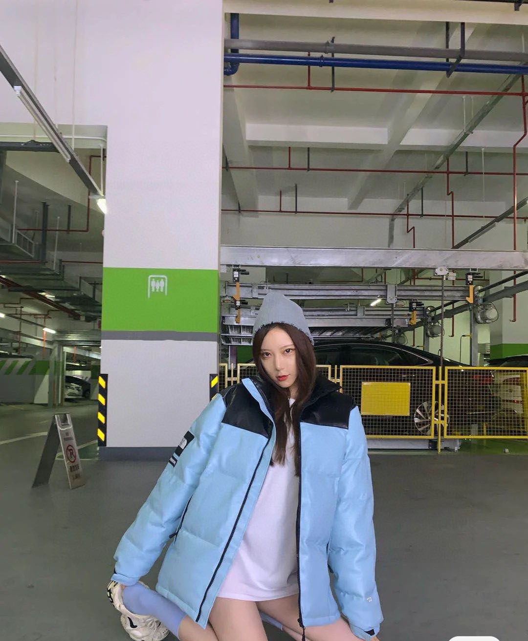 

Womens Coat Leather Autumn Winter Windbreaker Coat Down Thick Outwear Fashion Jackets Asian Size Women's Clothing, Blue