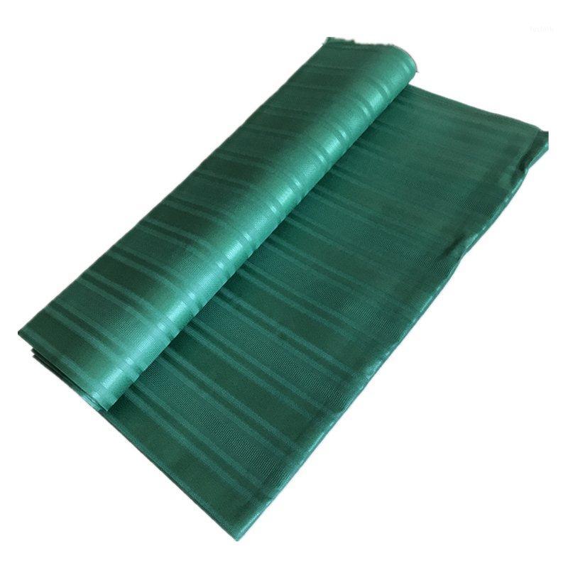 

African Nigerian real 100% cotton atiku lace for man cloth atiku fabric 5 yards per piece green color -J51