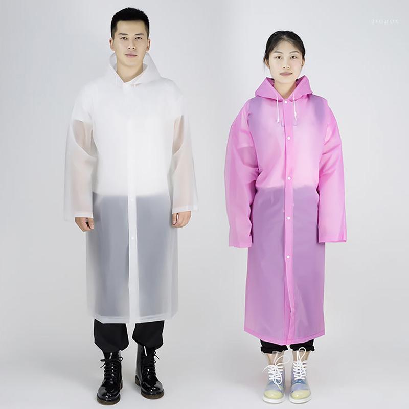 

Fashion Women Men Transparent Raincoat Portable Outdoor Travel Rainwear Waterproof Camping Hooded Ponchos Plastic Rain Cover1