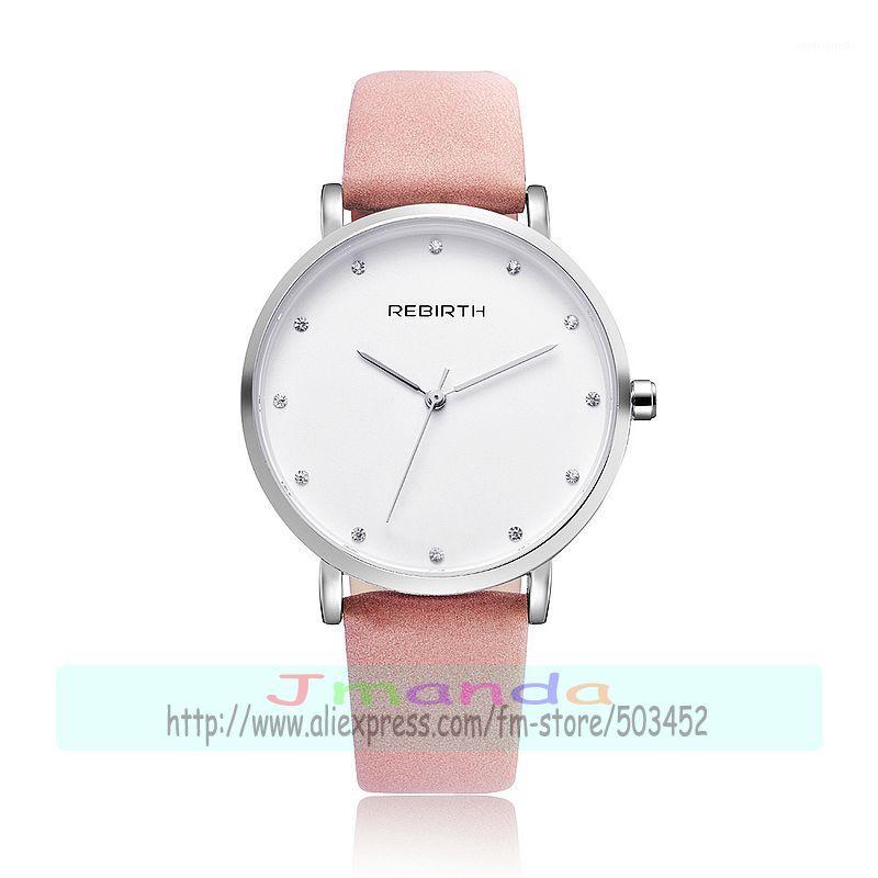 

100pcs/lot fashion silver color rebirth leather watch wrap quartz casual elegance women watch wholesale lady wristwatches1, Black