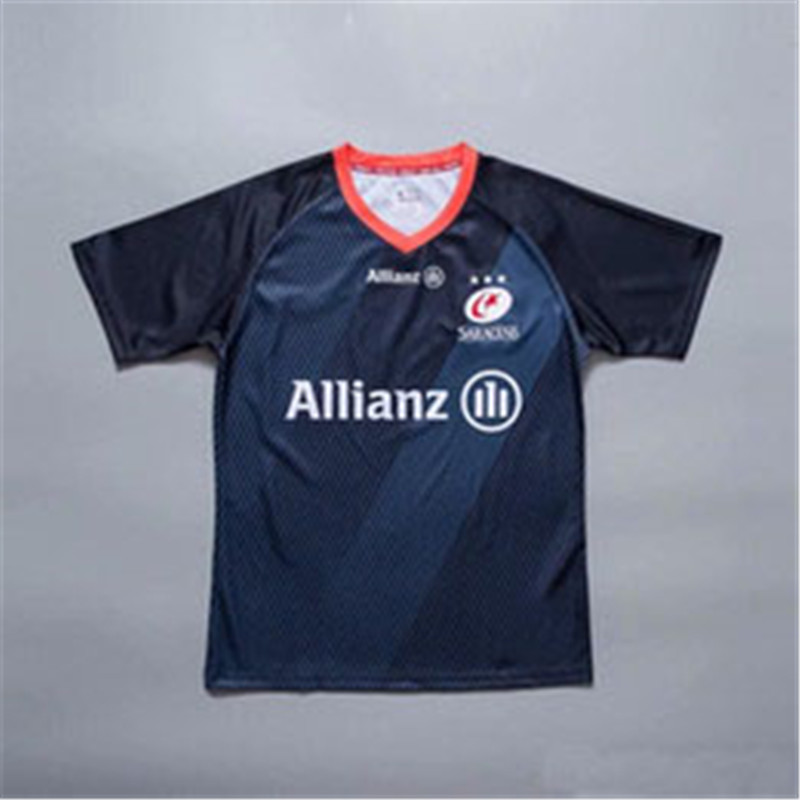 

SARACENS International League jersey 2020 Saracens Rugby Top Quality HOME Shirt saracen national team rugby jerseys s-3xl, Black;blue