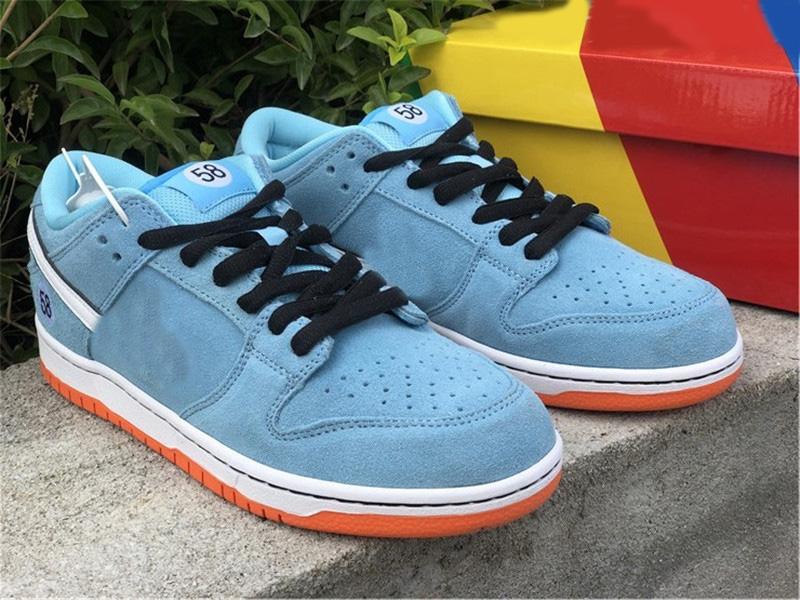 

Best Authentic Dunk SB Low Club 58 Skateboard Shoes Blue Chill Safety Orange Black White Sneaker Men Women Outdoor Sports Shoes Size 36-46, Pink pig