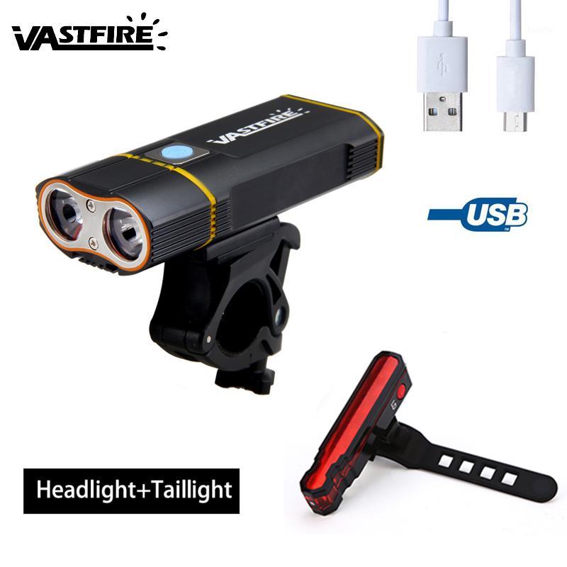 

USB Rechargeable 2X L2 LED Bike Lights 6000 LM Front Bicycle Handlebar Headlight Cycling Torch Camping1