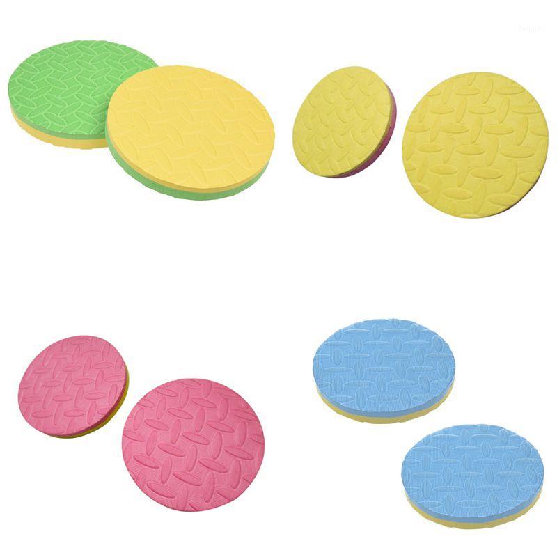 

Yoga Exercise Knee Pad Cushion Round Exercise Foam Cushion For Eliminating Knee Wrist Elbow Support1, Blue