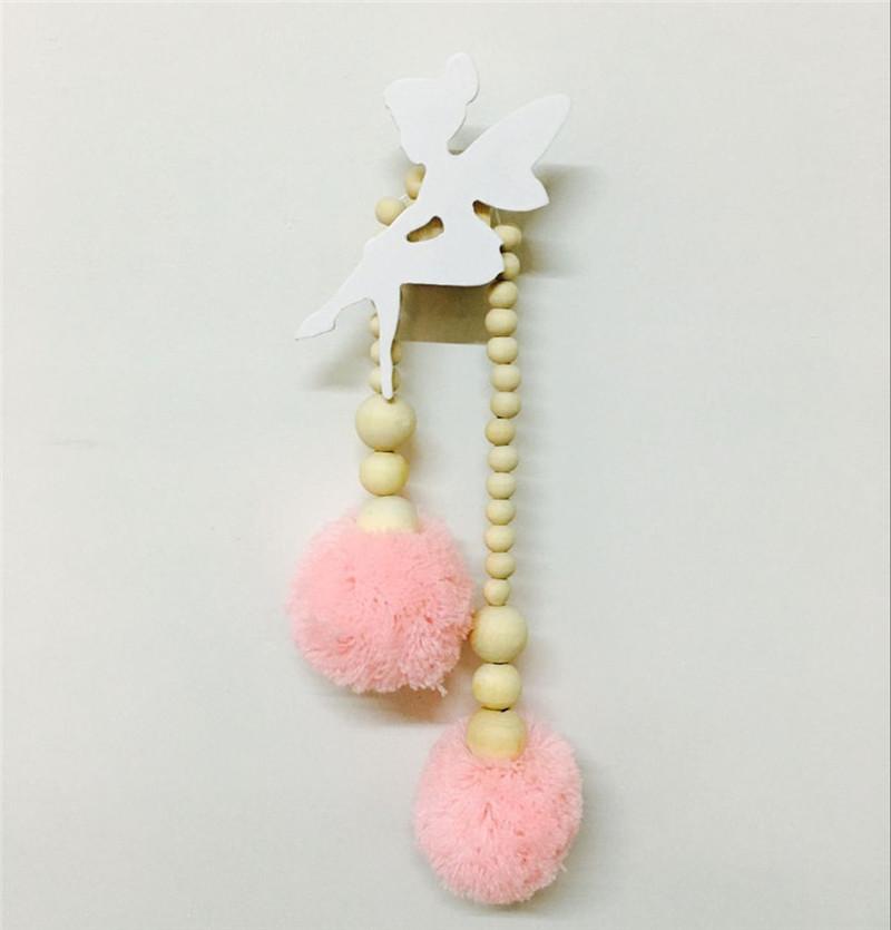 

Cartoon Angel Wall Decorate Children Room Wooden Clothes Hook For Kids Room Eco Friendly Hanger Creative Home Decor DIY 1PC