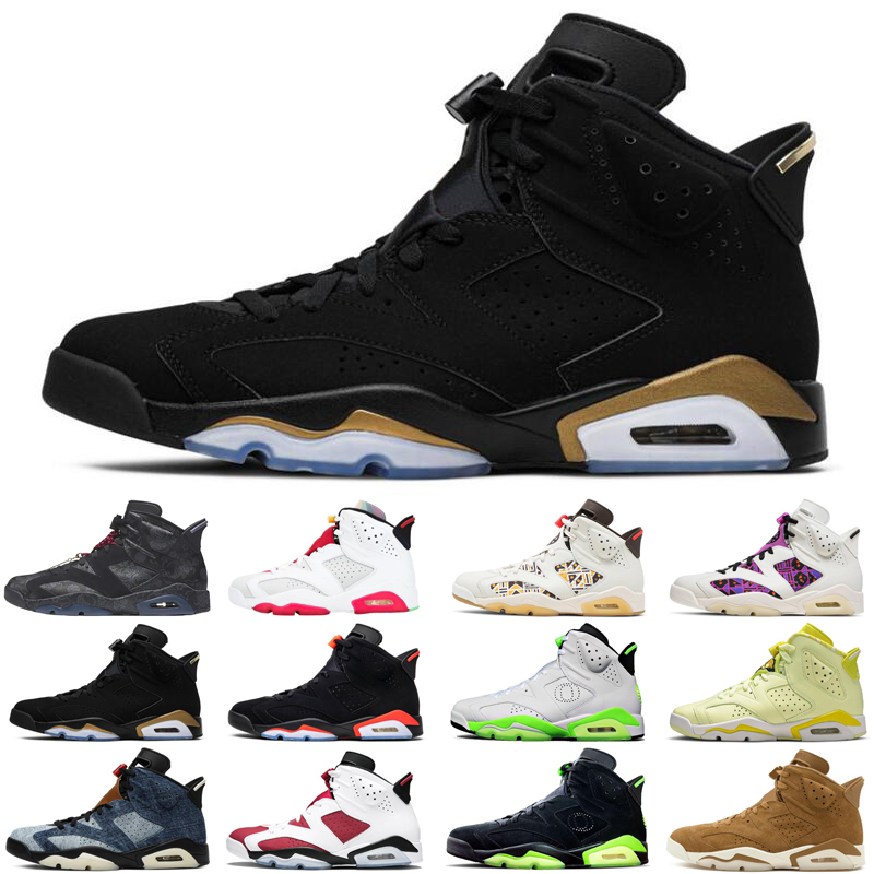 

newest Singles Day jumpman 6 6s men basketball shoes Hare DMP Infrared Floral Tech Chrome sports sneakers mens trainers size 7-13, #26 floral