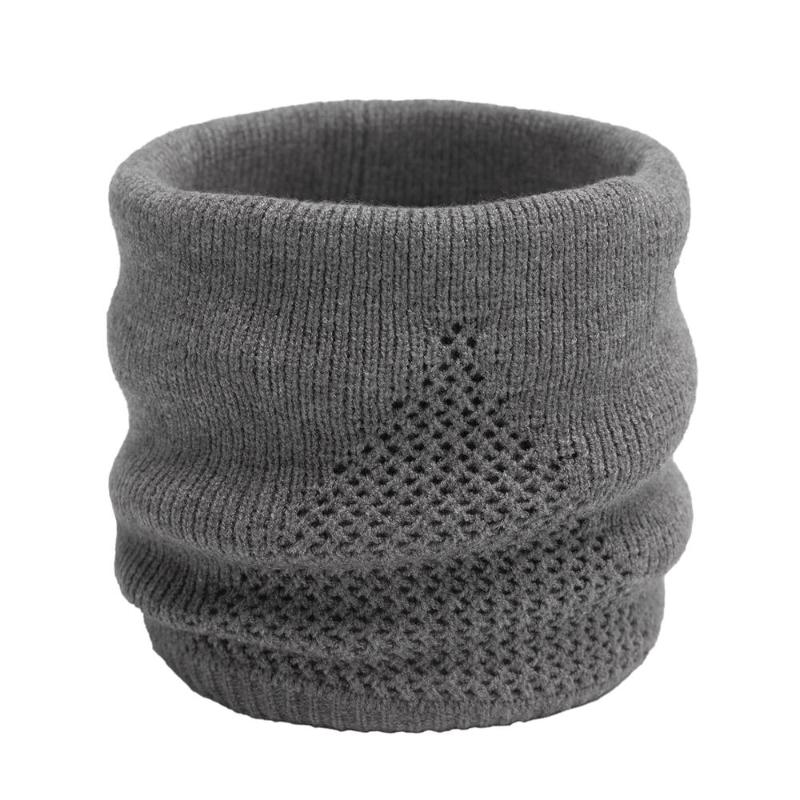 

Unisex Winter Boy Girl Coaalr Women Men Warm Knitted Scarves Kids Thick Elastic Mufflers Children Neck Warmer Cotton Adult Scarf