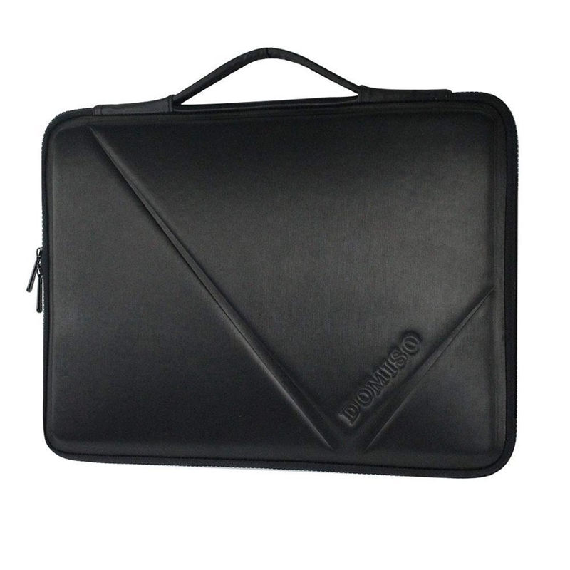 

10 13 14 15.6 Inch Shockproof Waterproof Laptop Sleeve with Handle Lightweight Soft EVA Handbag Tablet Case Black 201124