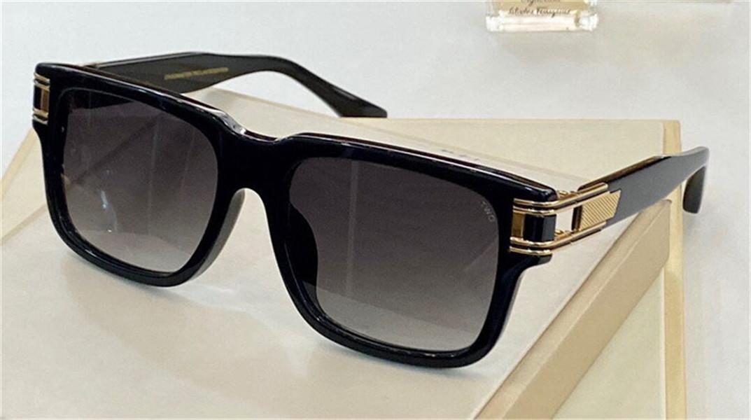 

New fashion sunglasses GTWO 402 men design metal vintage sunglasses fashion style square frame UV 400 lens with glasses case, White;black
