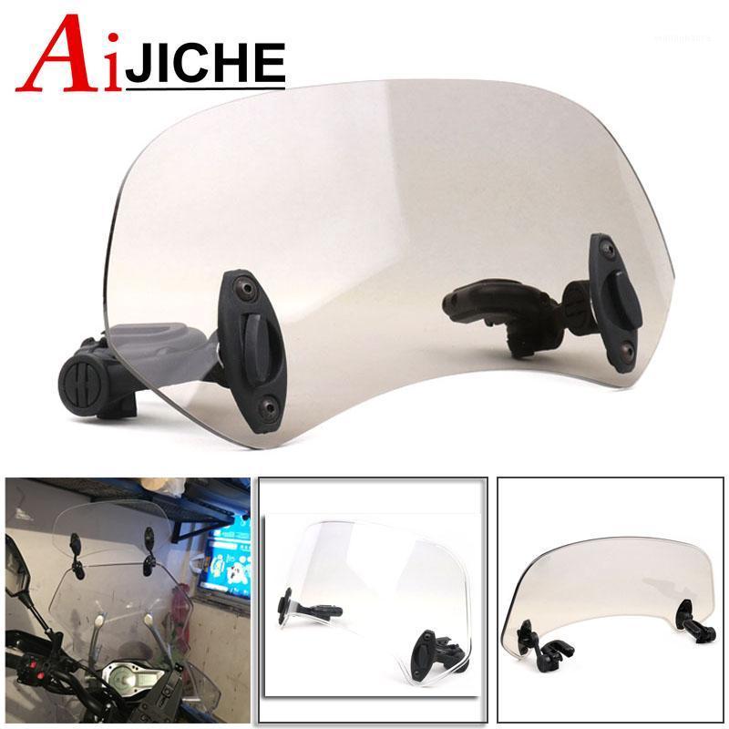 

Motorcycle Windshield For F800R K1200R K1300R R1200RT R1200R R1200 Adjustable Windscreen Extension Spoiler Wind Deflector Lockable
