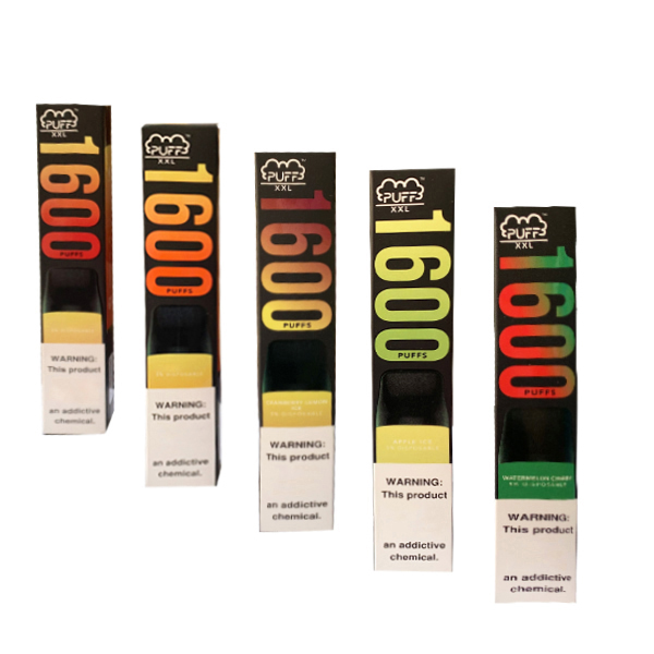 

Puff XXL 1600+ Puffs 10 Bar E Device Dhl Colors Longest-lasting Disposable Puff Pen Vaporizers Cartridges Pre-Filled Cigs Puff Vape Plu Qftg
