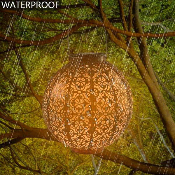 

Fast delivery Solar Light Control Automatic Induction Garden Decoration Lamp Outdoor Waterproof Garden Retro Iron Lamp Solar Panel