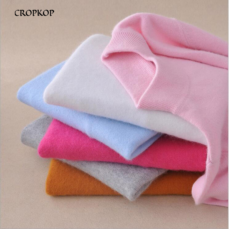 Cashmere Blended Knit Sweater Women Tops Autumn Winter Turtleneck Pullover Female Long Sleeve Basic Female truien dames 3XL Y200722