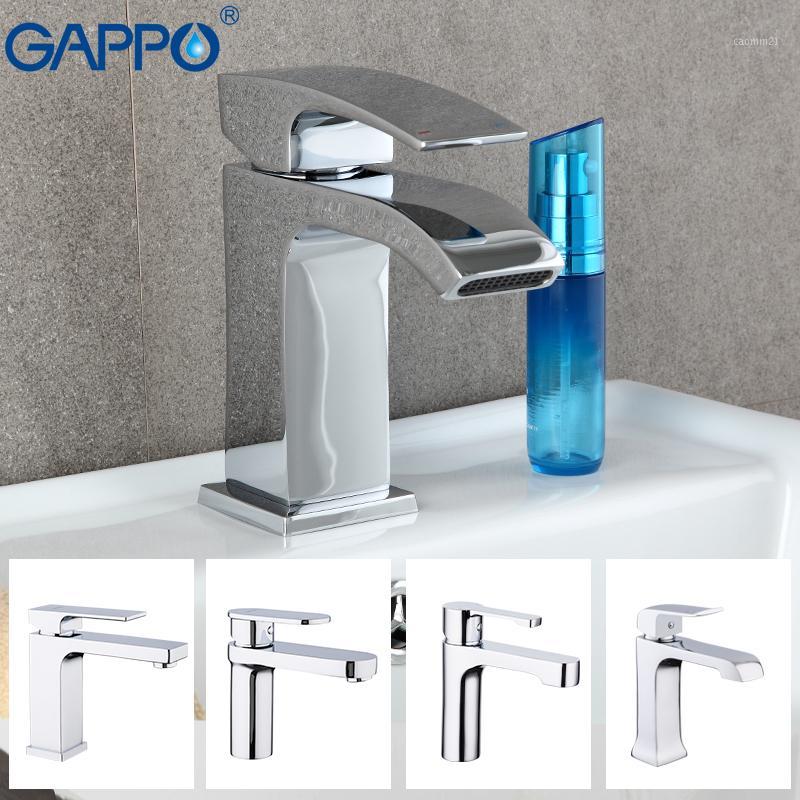 

GAPPO Water Mixer Tap Basin Sink Faucet Bathroom Faucet Mixer Brass Waterfall Toilet Basin Bath Taps Deck Mounted1