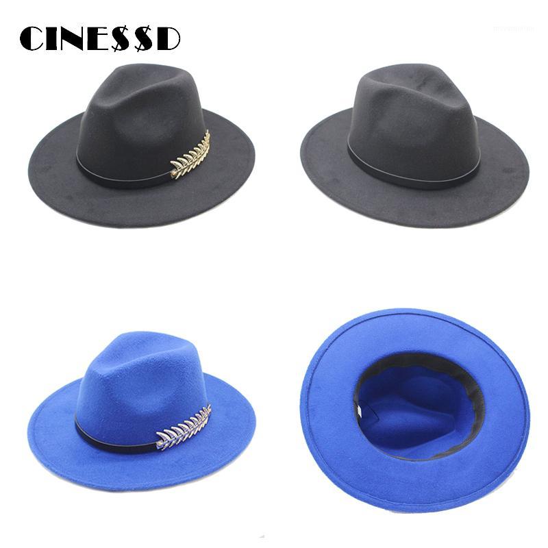 

Free Shipping 2020 New Fashion Men Fedoras Women's Fashion Jazz Hat Summer Spring Black Woolen Blend Cap Outdoor Casual Hat1, Red