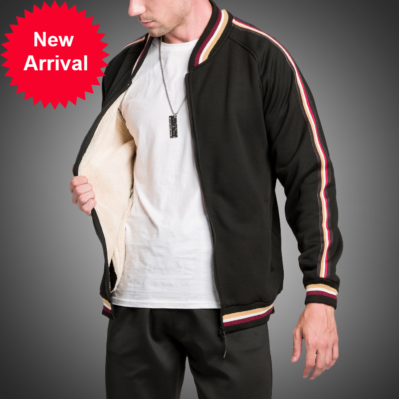 

LBL for Men Casual Hoodies Winter Hot Zipper Gross Wool Outwear Men' Jackets, Wy73 khaki.