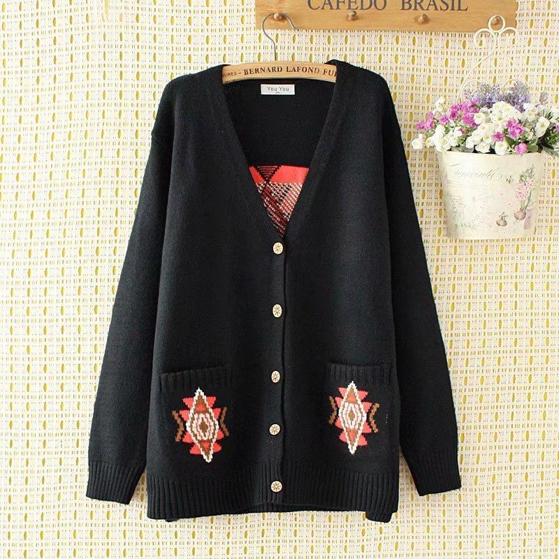 

Sweaters, Crocheted, Knitted or Crocheted A1vf, Black