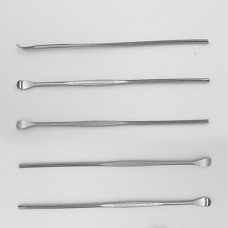 

DurablCosmetic tool ear scoop Wax Dabber Tools Mini Wax Carving Tool Stainless Steel Titanium Nail Dabber Tool Dry Herb Vaporizer Pen Dabber