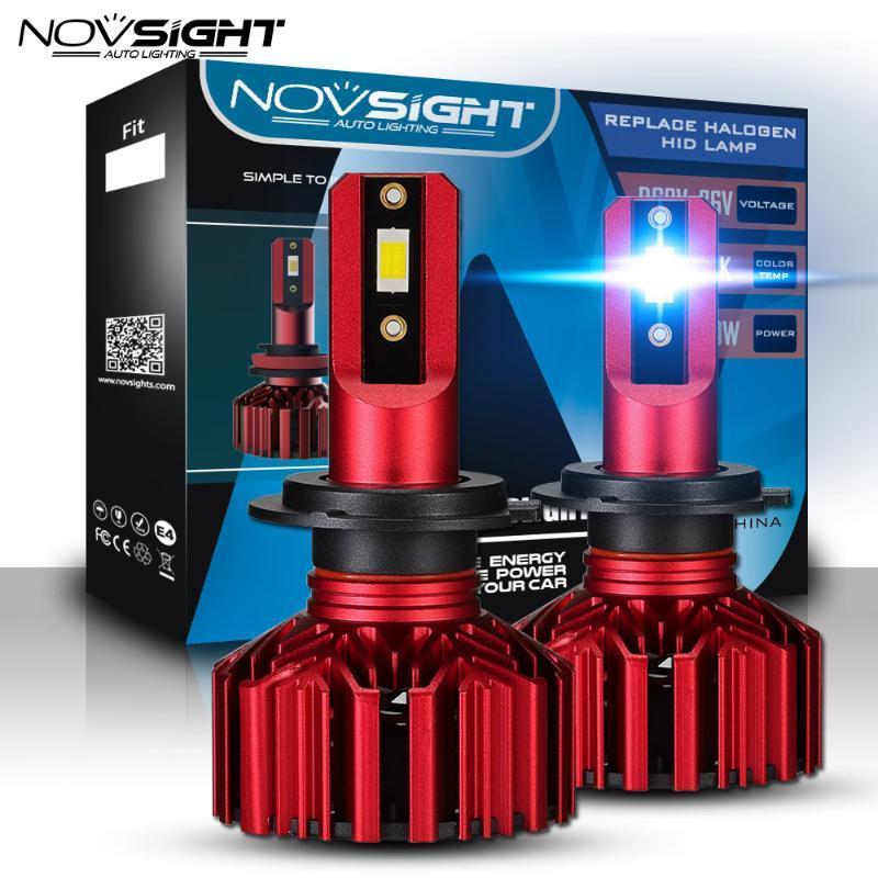 

Novsight New Arrival 2Pcs H7 H1 h3 H4 h11 4 9006 9005 3 12V Led light Car Headlamp 6000k 60w CSP 10000LM led Auto Light1