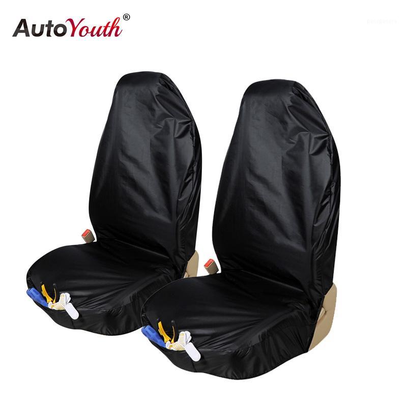 

AUTOYOUTH Front Seat Cover Oxford Cloth Waterproof Seat Covers Car Protector Interior Accessories Blue Pet Cover1