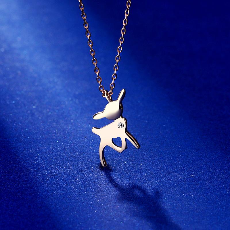 

Necklace Trendy New Jewelry Gift New Style Necklace Women Autumn and Winter Simple All-match Pendant Clavicle Chain Accessories