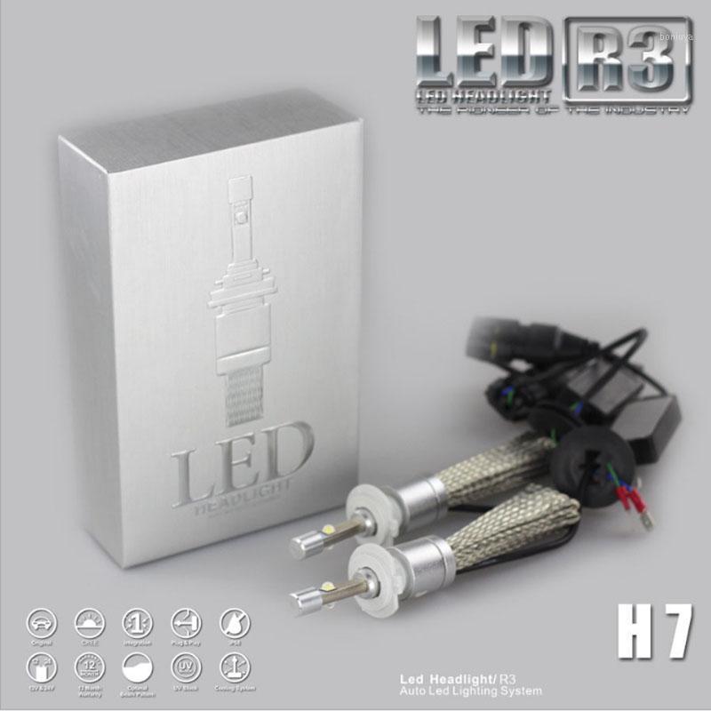 

2x R3 9600lm Car LED Headlight XHP50 Kit H1 H3 H4 H7 H9 H11 H13 9005 3 9006 4 Automobiles Headlamp Fog Lamps White FOR e461