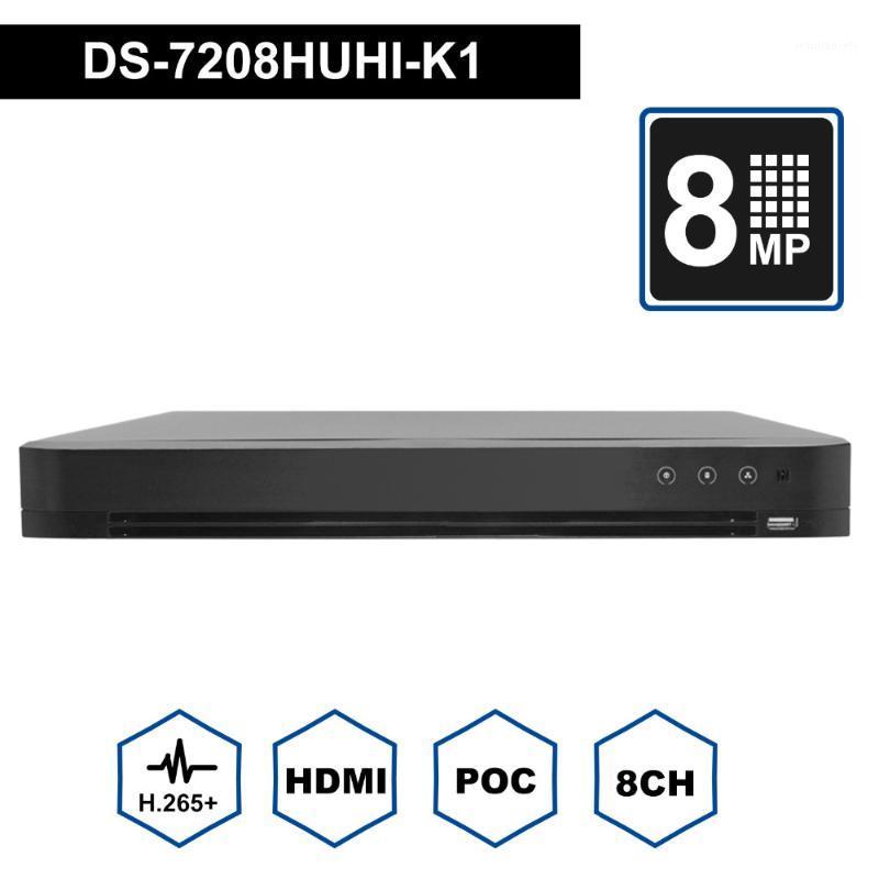 

Hik Original English Version 4ch/8ch DVR DS-7204HUHI-K1 & DS-7208HUHI-K1 AHD CVI TVI CVBS IP 8MP Security DVR for Analog Camera1