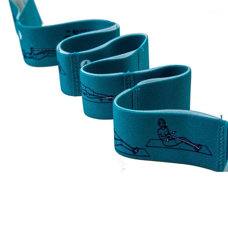 

NEW Sport Yoga Stretch Strap Resistance Elastic Belt for Waist Leg Fitness Training1, Orange